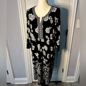 J Jill Flowered Dress